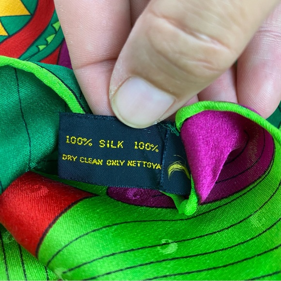 Carvon Paris Silk Scarf - Picture 7 of 7